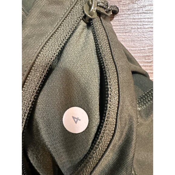 Lululemon Run INSPIRE CROP II Savasana Green Camo LUXTREME Crop Leggings 4 - Picture 5 of 7